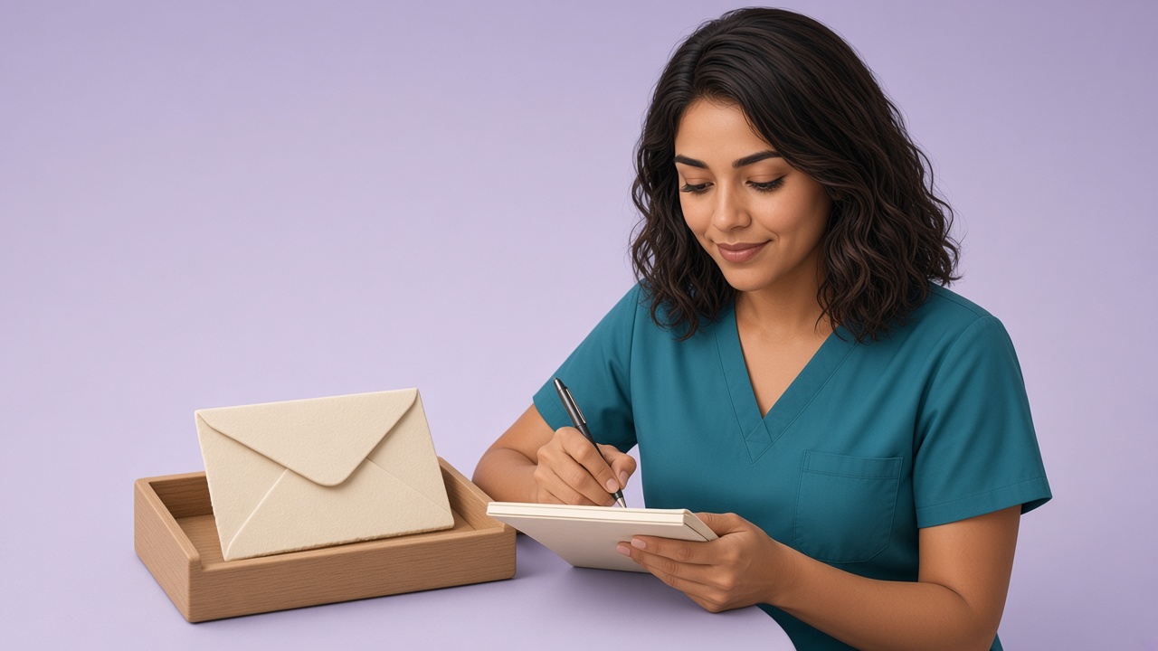 The Saaniya mascot placing a letter in a tray