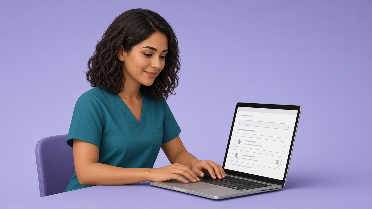 The Saaniya mascot at a signup tablet